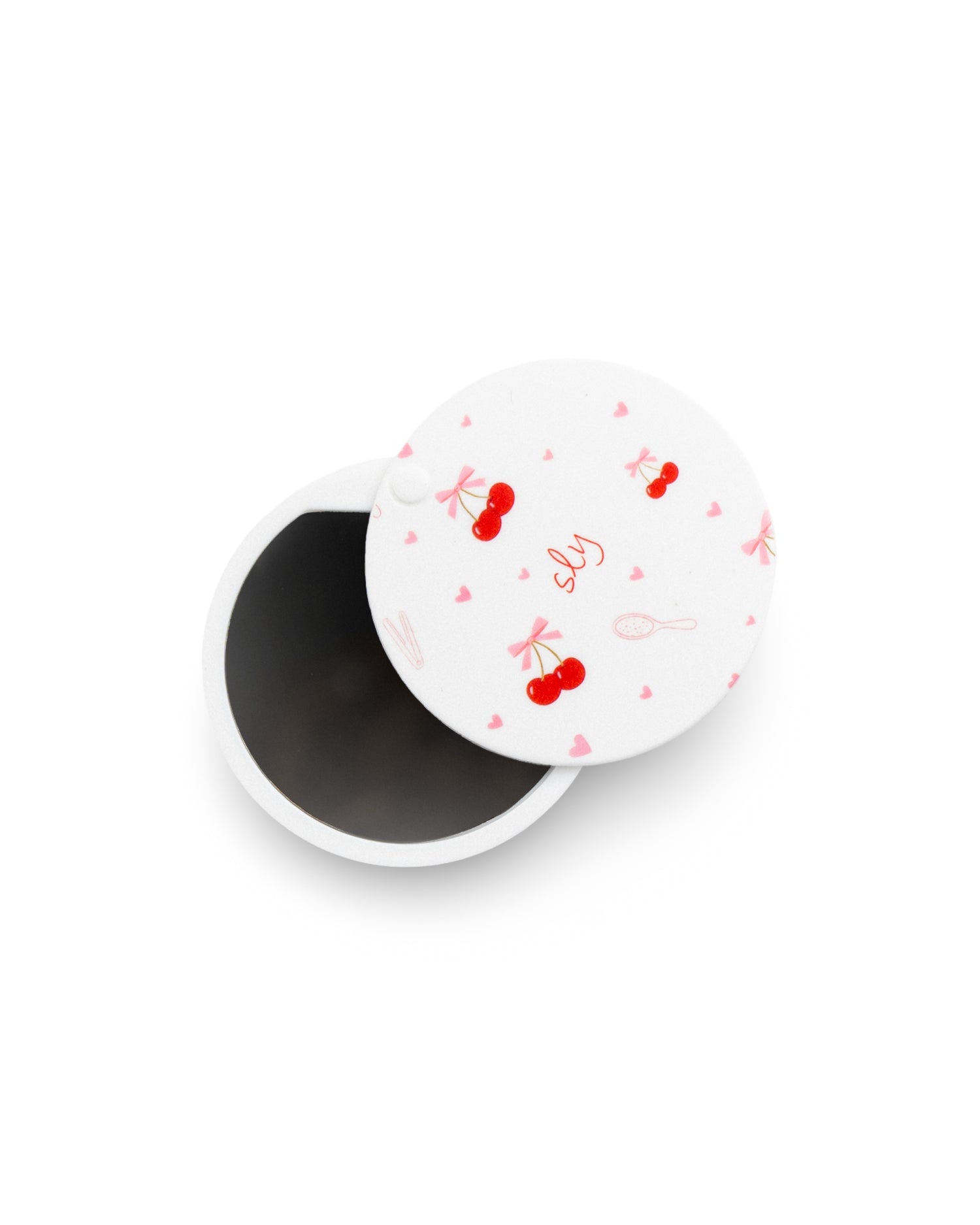 Cherry Compact Mirror