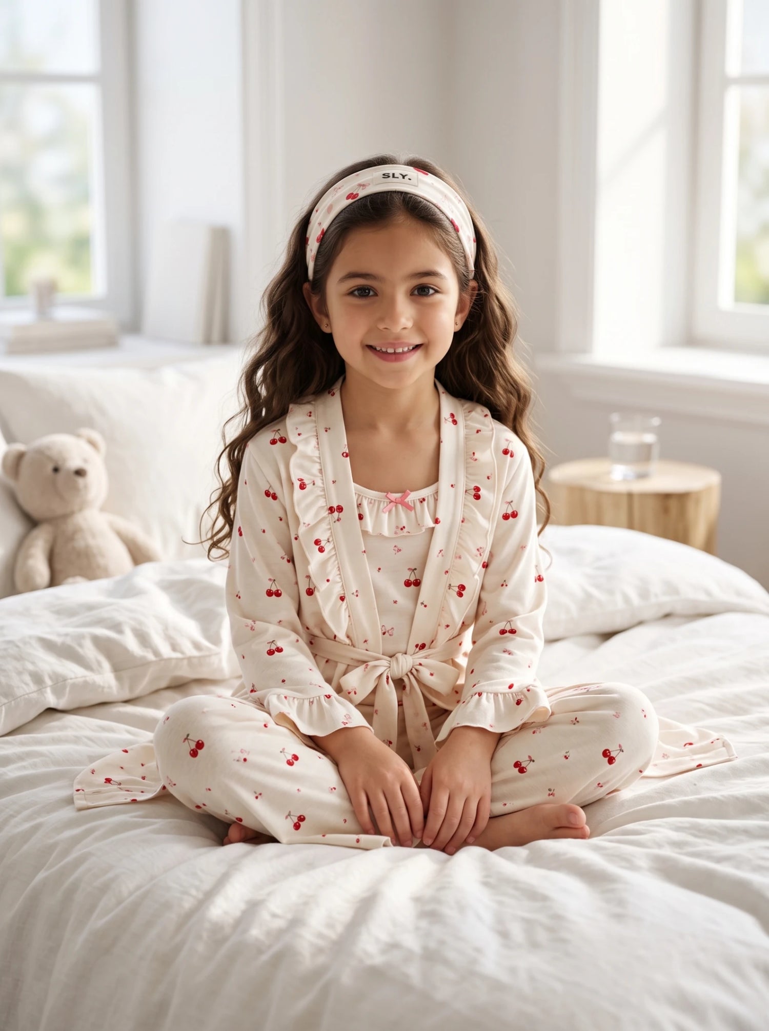 Cherry Pajama Set - Kids